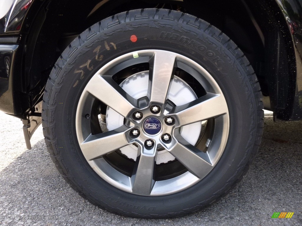 2017 F150 XLT SuperCab 4x4 - Shadow Black / Black photo #5