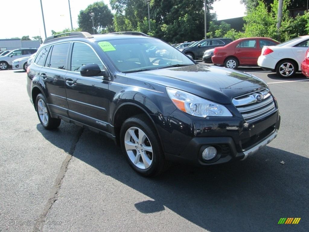 2014 Outback 3.6R Limited - Deep Indigo Pearl / Ivory photo #4
