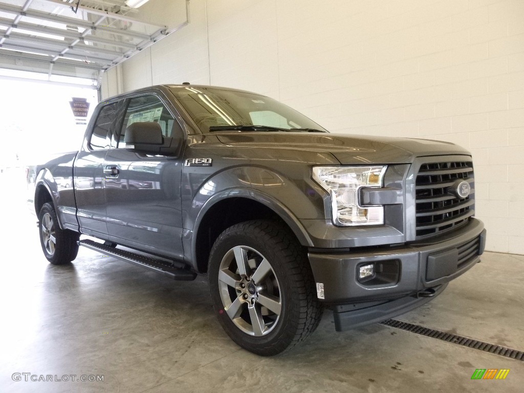 2017 F150 XLT SuperCab 4x4 - Magnetic / Earth Gray photo #1