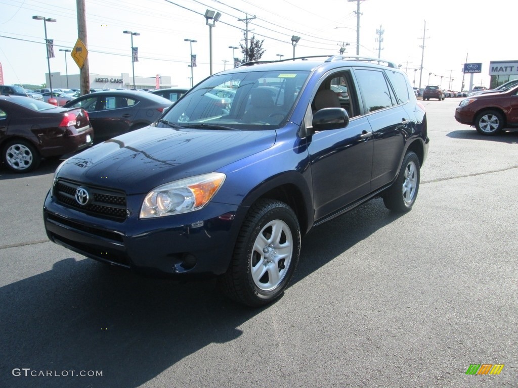 2007 RAV4 4WD - Nautical Blue Metallic / Taupe photo #2