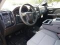 2017 Black Chevrolet Silverado 1500 Custom Double Cab 4x4  photo #7