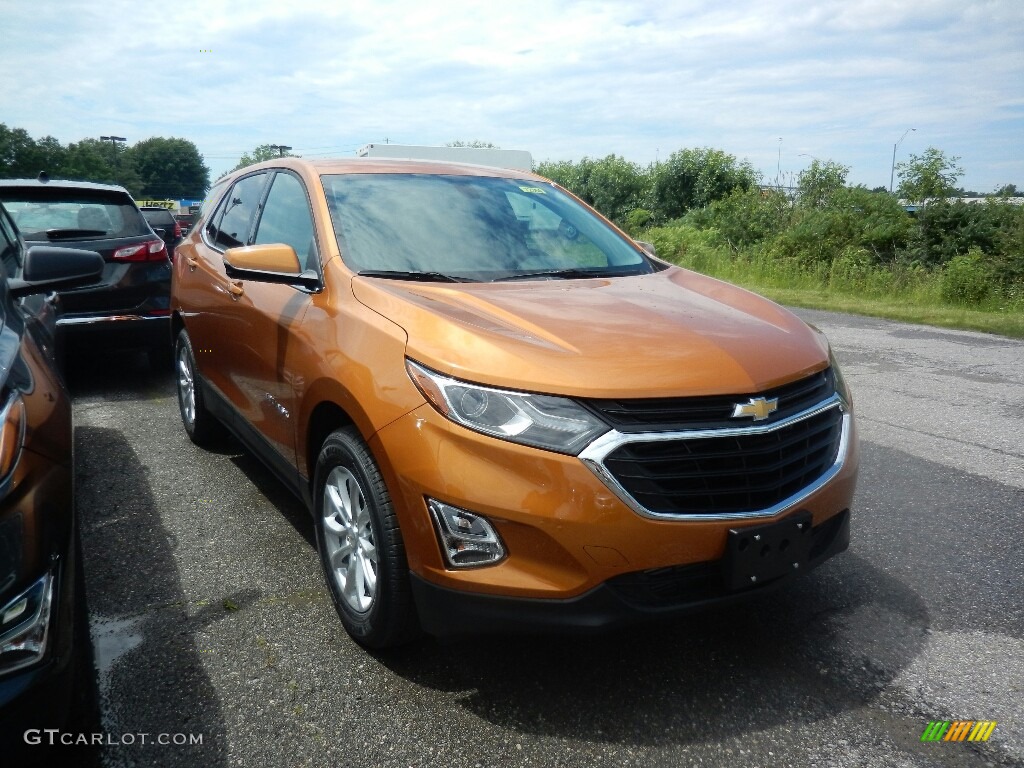Orange Burst Metallic 2018 Chevrolet Equinox LT Exterior Photo #121220794