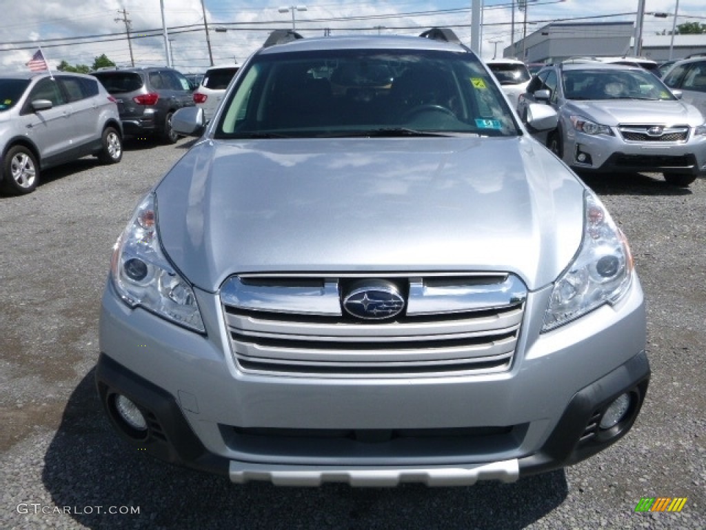 2014 Outback 2.5i Limited - Ice Silver Metallic / Black photo #9