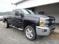 2017 Black Chevrolet Silverado 2500HD LT Double Cab 4x4  photo #8