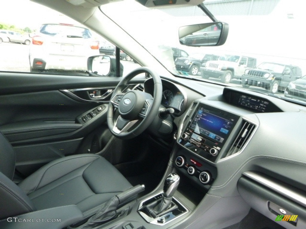 Black Interior 2017 Subaru Impreza 2.0i Limited 4-Door Photo #121226360