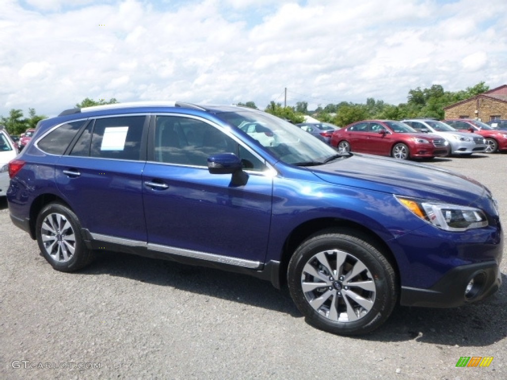 2017 Outback 3.6R Touring - Lapis Blue Pearl / Java Brown photo #1