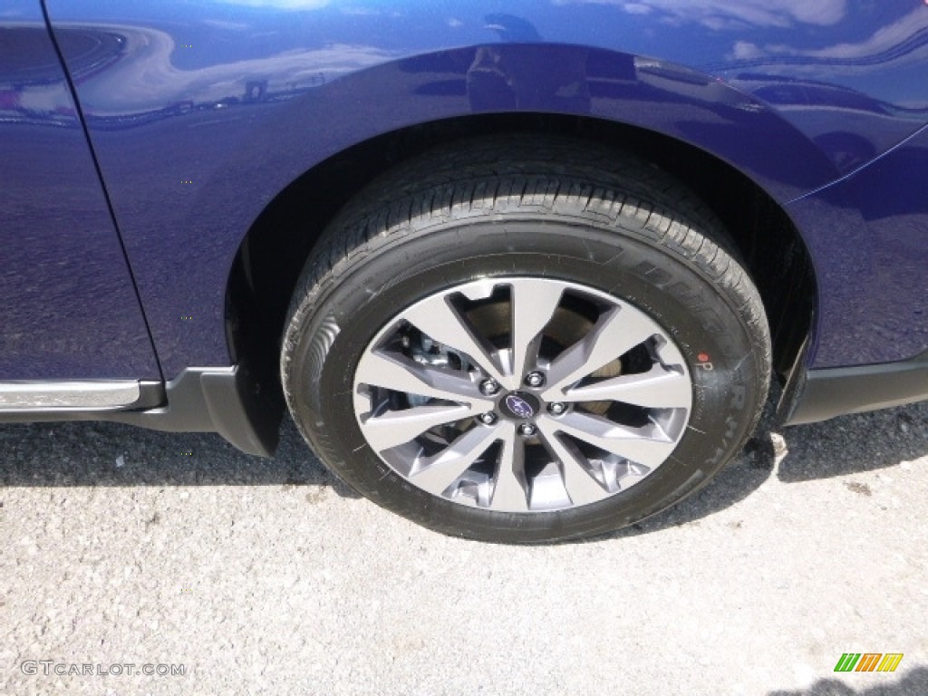 2017 Outback 3.6R Touring - Lapis Blue Pearl / Java Brown photo #2