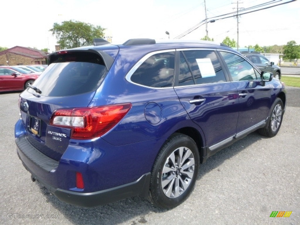 2017 Outback 3.6R Touring - Lapis Blue Pearl / Java Brown photo #4