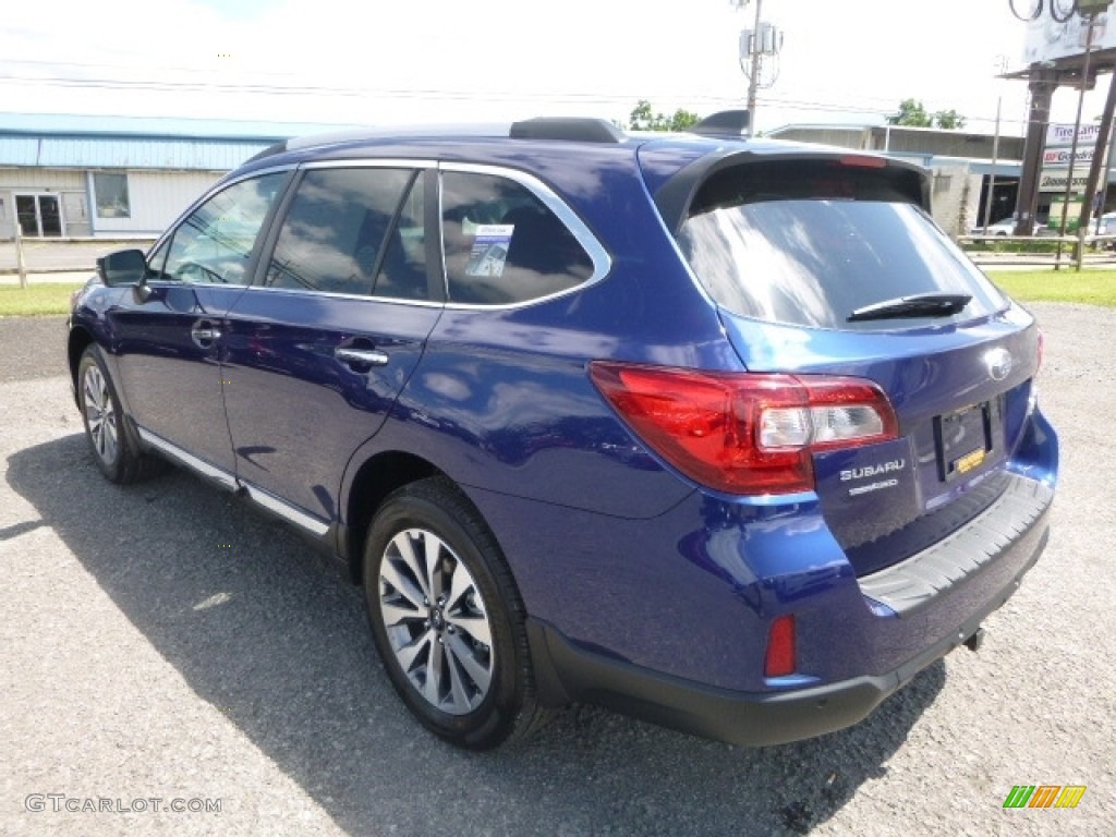 2017 Outback 3.6R Touring - Lapis Blue Pearl / Java Brown photo #6