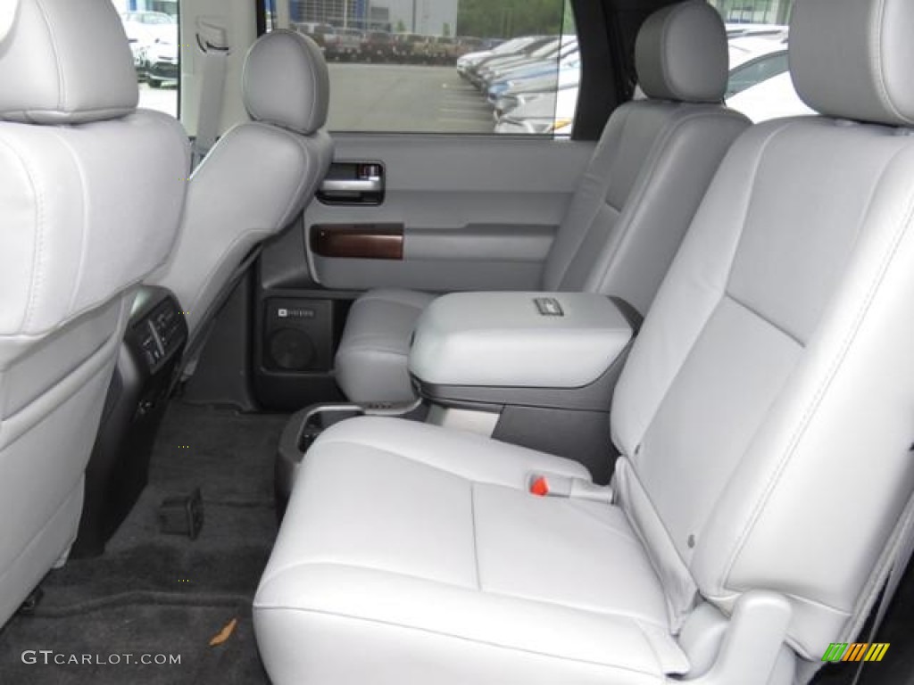 Graphite Interior 2017 Toyota Sequoia Platinum 4x4 Photo #121227341