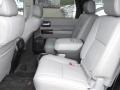 2017 Toyota Sequoia Graphite Interior Rear Seat Photo