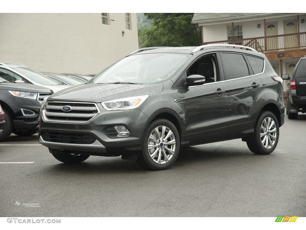 2017 Escape Titanium 4WD - Magnetic / Charcoal Black photo #1