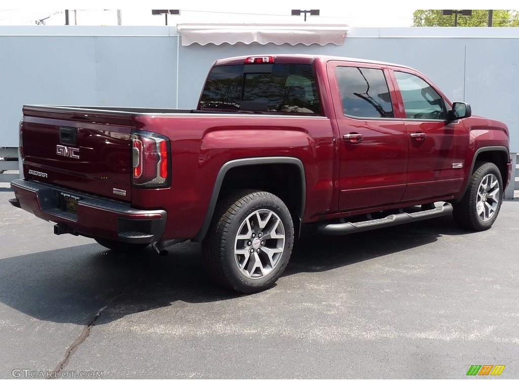 Crimson Red Tintcoat 2017 GMC Sierra 1500 SLT Crew Cab 4WD Exterior Photo #121228388