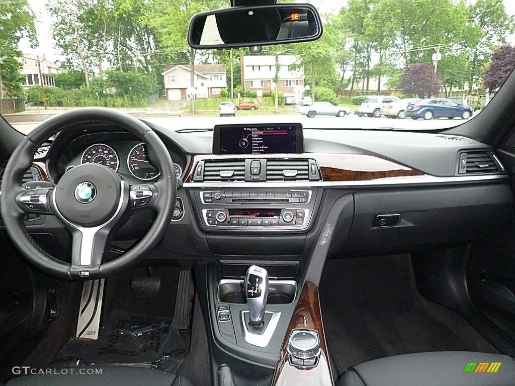 2014 BMW 3 Series 328i xDrive Sedan Black Dashboard Photo #121228469