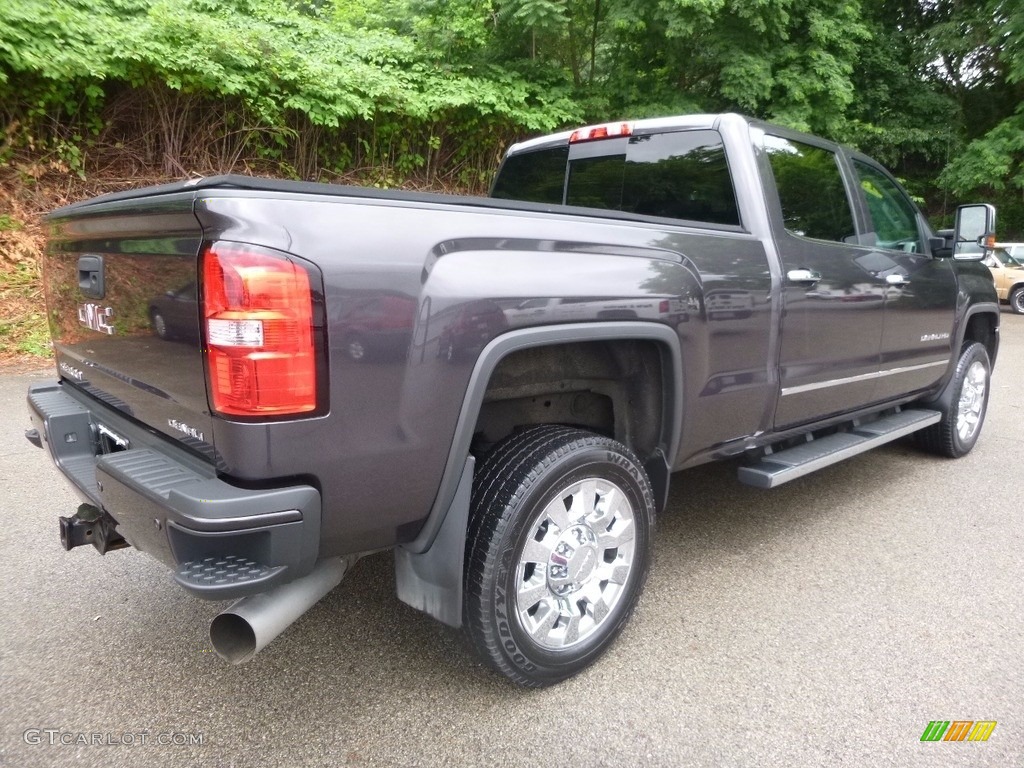 2015 Sierra 2500HD Denali Crew Cab 4x4 - Stealth Gray Metallic / Jet Black photo #2