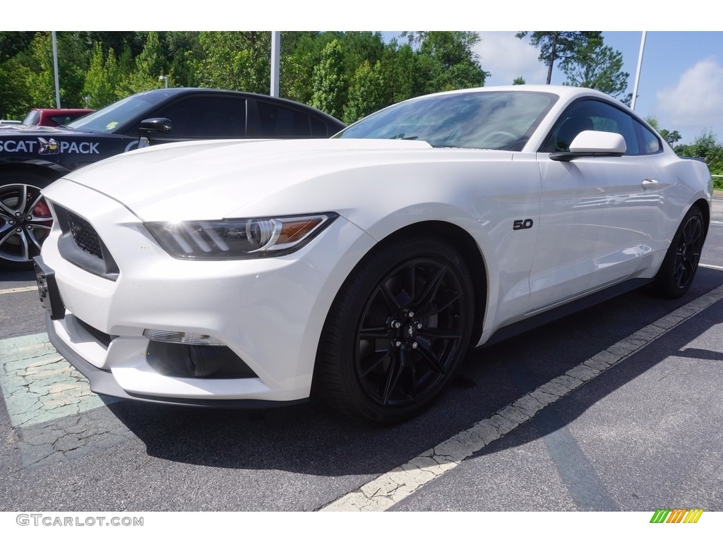 2017 Mustang GT Coupe - Oxford White / Ebony photo #1