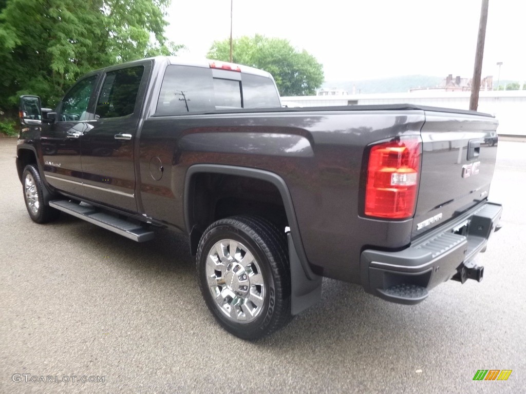 2015 Sierra 2500HD Denali Crew Cab 4x4 - Stealth Gray Metallic / Jet Black photo #4