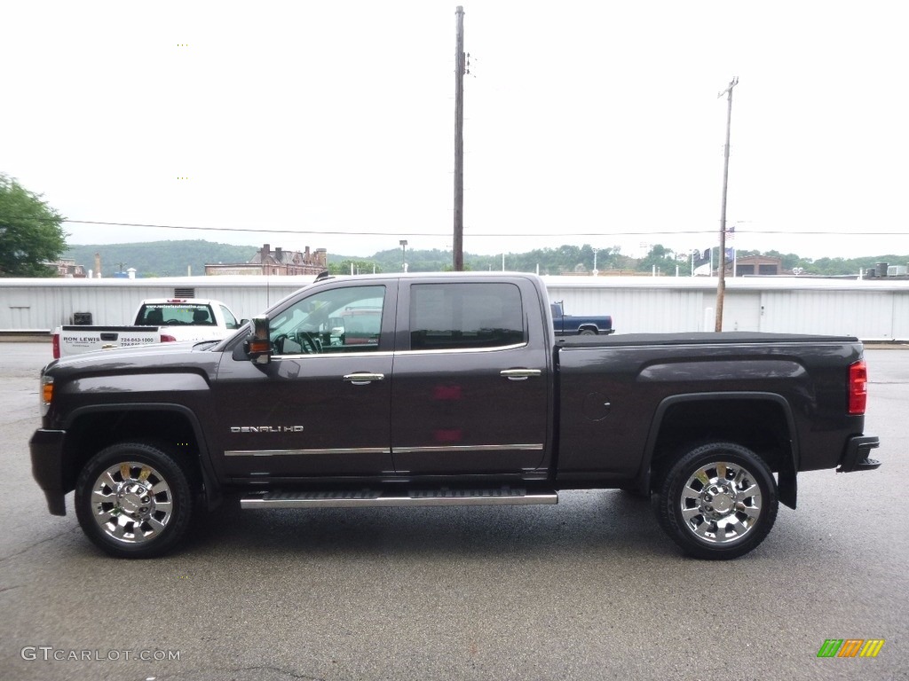2015 Sierra 2500HD Denali Crew Cab 4x4 - Stealth Gray Metallic / Jet Black photo #5