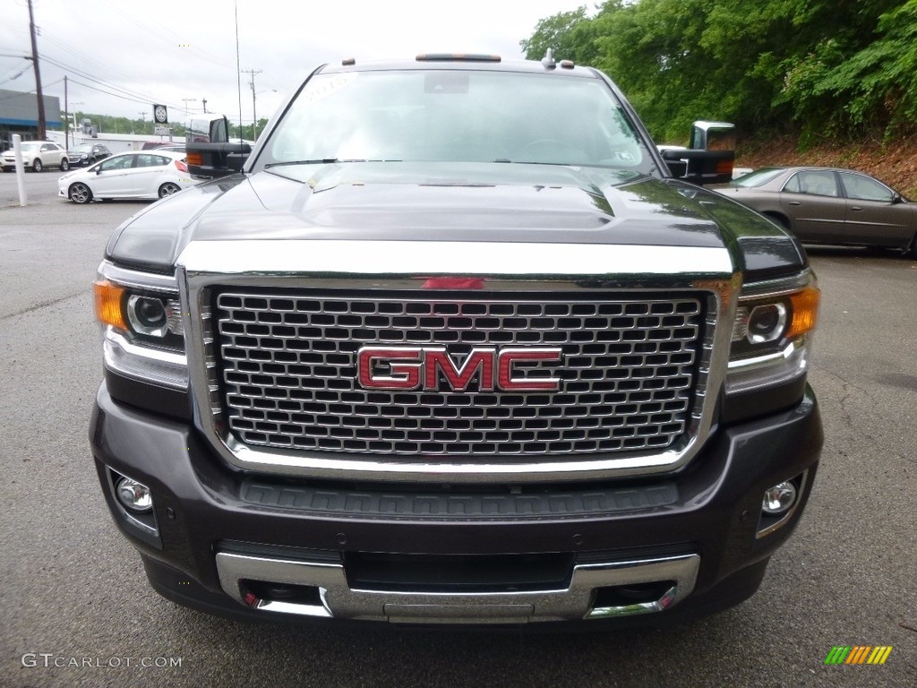 2015 Sierra 2500HD Denali Crew Cab 4x4 - Stealth Gray Metallic / Jet Black photo #7