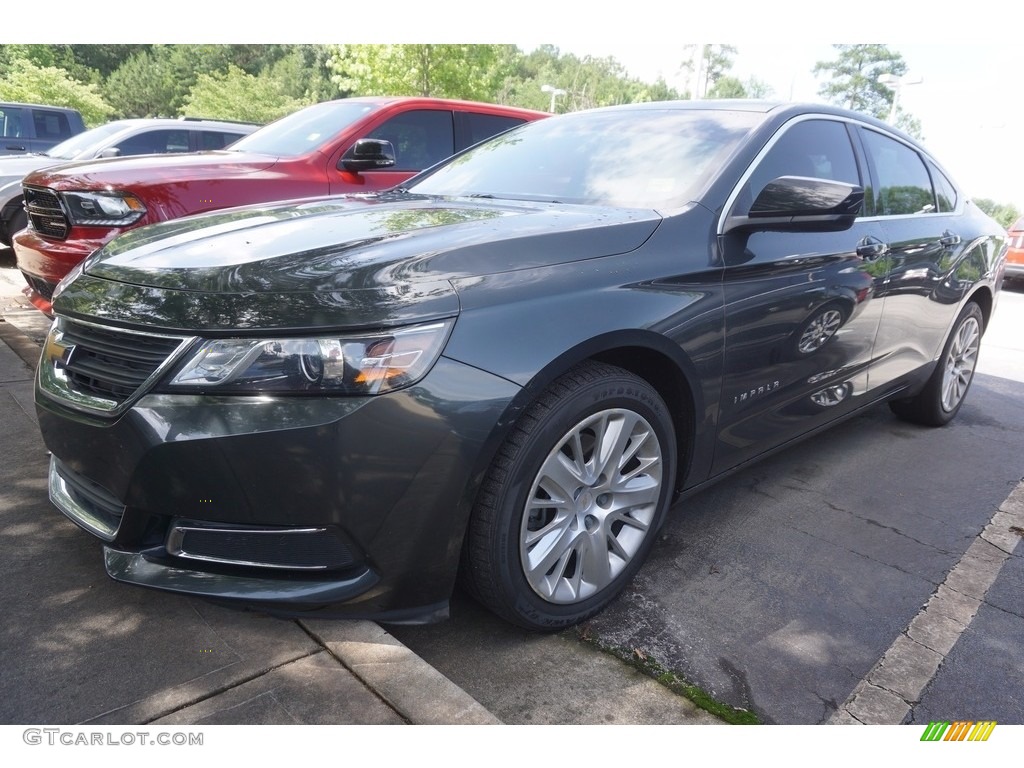 2014 Impala LS - Ashen Gray Metallic / Jet Black/Dark Titanium photo #1