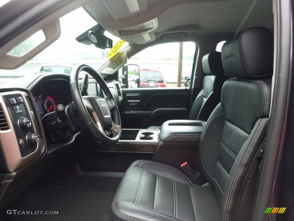 2015 Sierra 2500HD Denali Crew Cab 4x4 - Stealth Gray Metallic / Jet Black photo #10