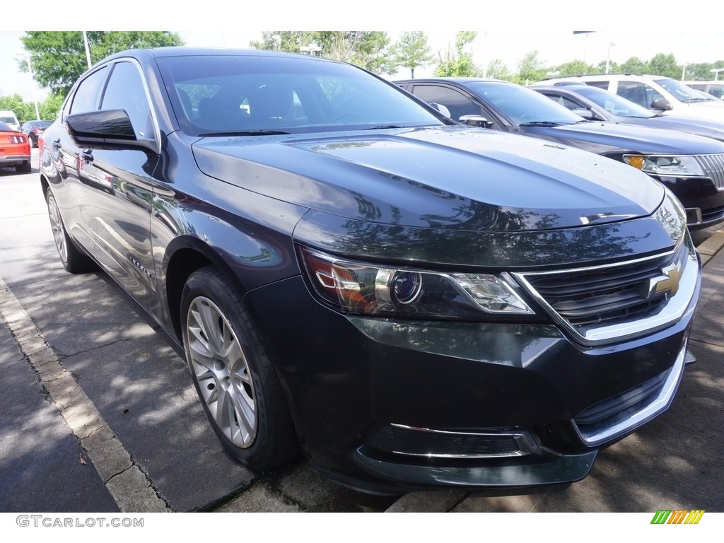 2014 Impala LS - Ashen Gray Metallic / Jet Black/Dark Titanium photo #4