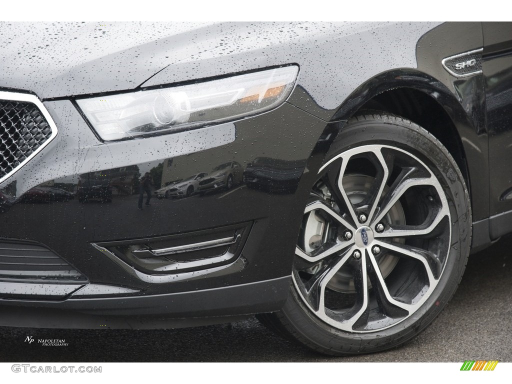 2017 Taurus SHO AWD - Shadow Black / Charcoal Black photo #2