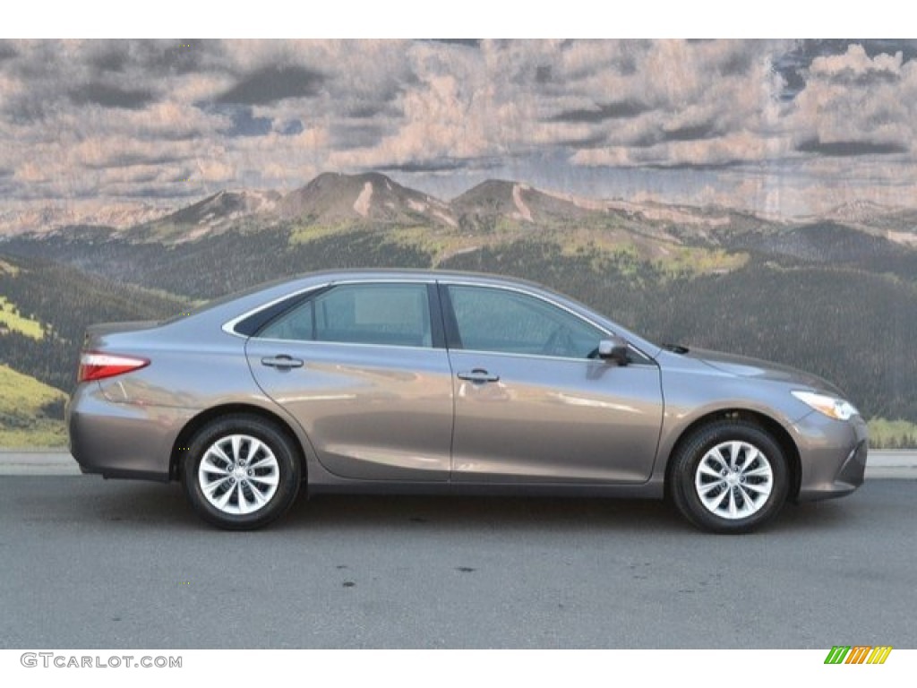 2015 Camry LE - Predawn Gray Mica / Ash photo #2