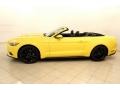 2016 Triple Yellow Tricoat Ford Mustang EcoBoost Premium Convertible  photo #6