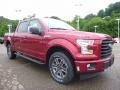 2017 Ruby Red Ford F150 XLT SuperCrew 4x4  photo #8