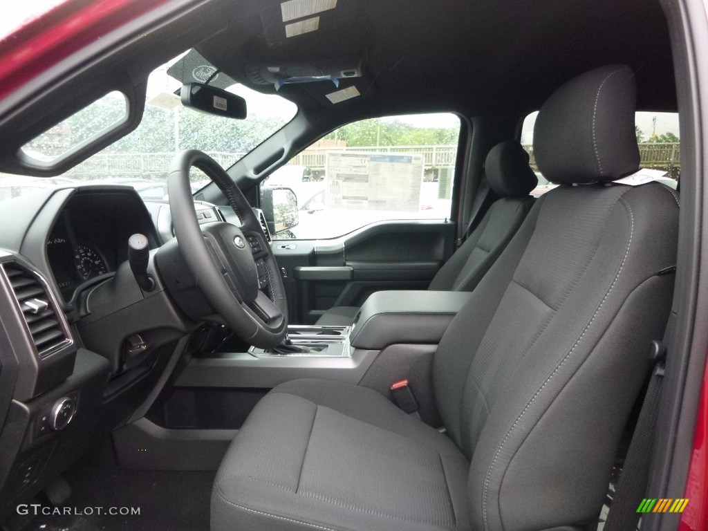 2017 F150 XLT SuperCrew 4x4 - Ruby Red / Black photo #10