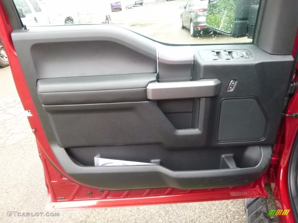2017 F150 XLT SuperCrew 4x4 - Ruby Red / Black photo #13