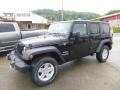 2017 Black Jeep Wrangler Unlimited Sport 4x4  photo #1