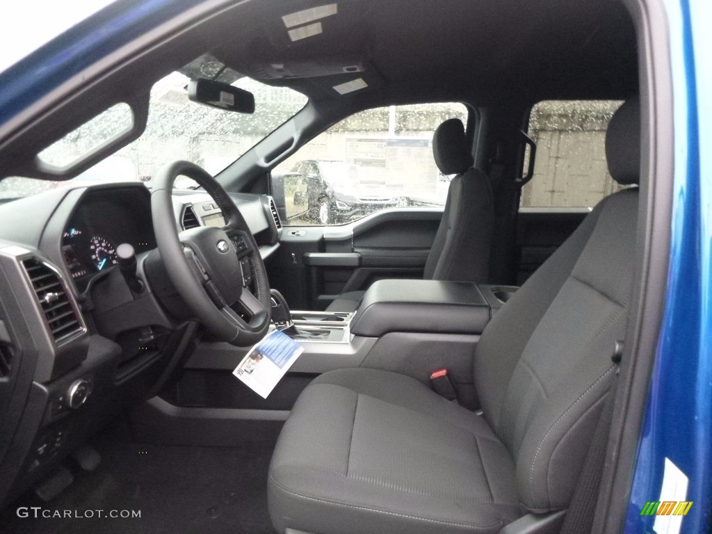 2017 F150 XLT SuperCrew 4x4 - Lightning Blue / Black photo #10