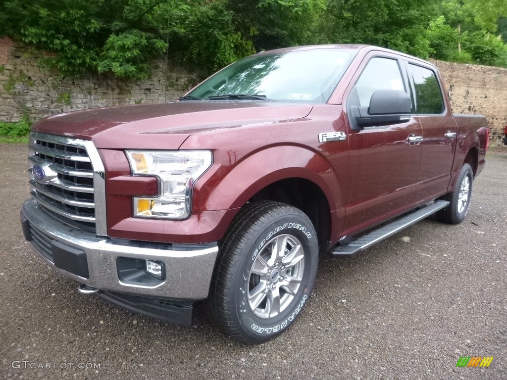 2017 F150 XLT SuperCrew 4x4 - Bronze Fire / Earth Gray photo #6