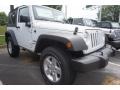 2017 Bright White Jeep Wrangler Sport 4x4  photo #4