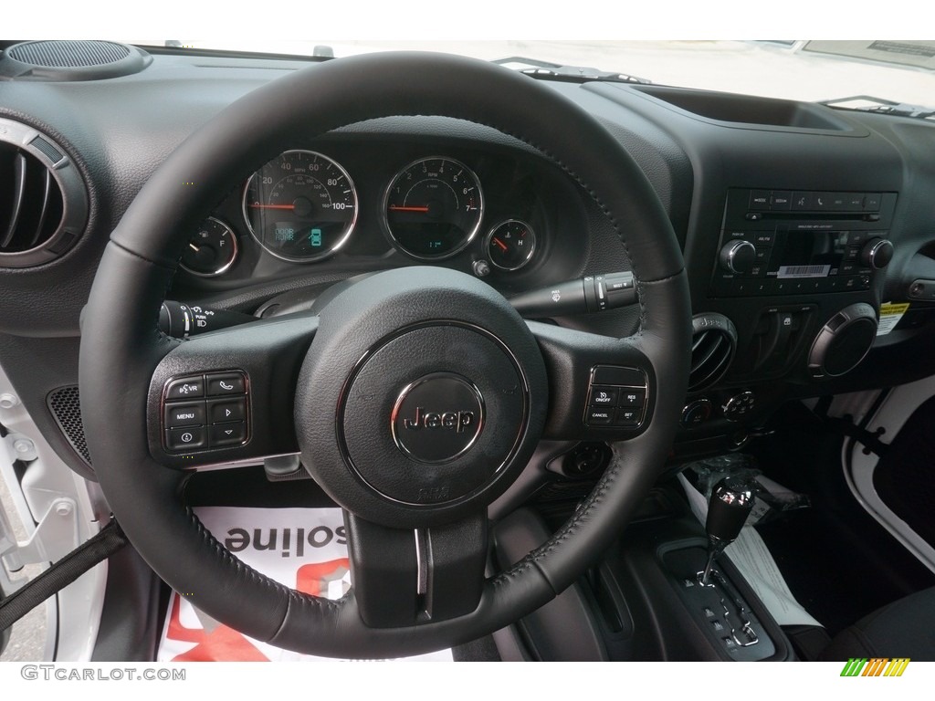 2017 Wrangler Sport 4x4 - Bright White / Black photo #7