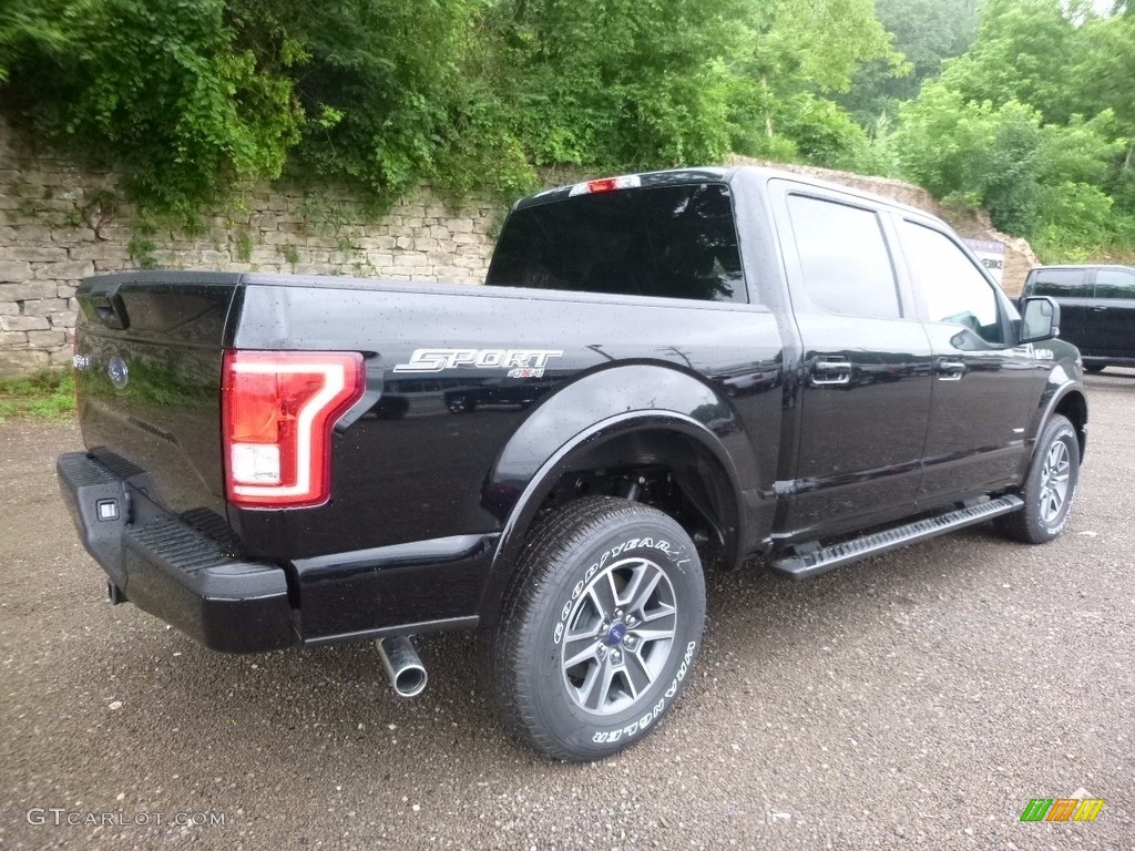 2017 F150 XLT SuperCrew 4x4 - Shadow Black / Black photo #2