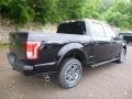 2017 Shadow Black Ford F150 XLT SuperCrew 4x4  photo #2