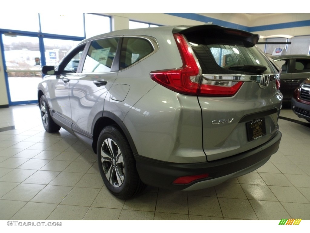 2017 CR-V LX AWD - Lunar Silver Metallic / Gray photo #2