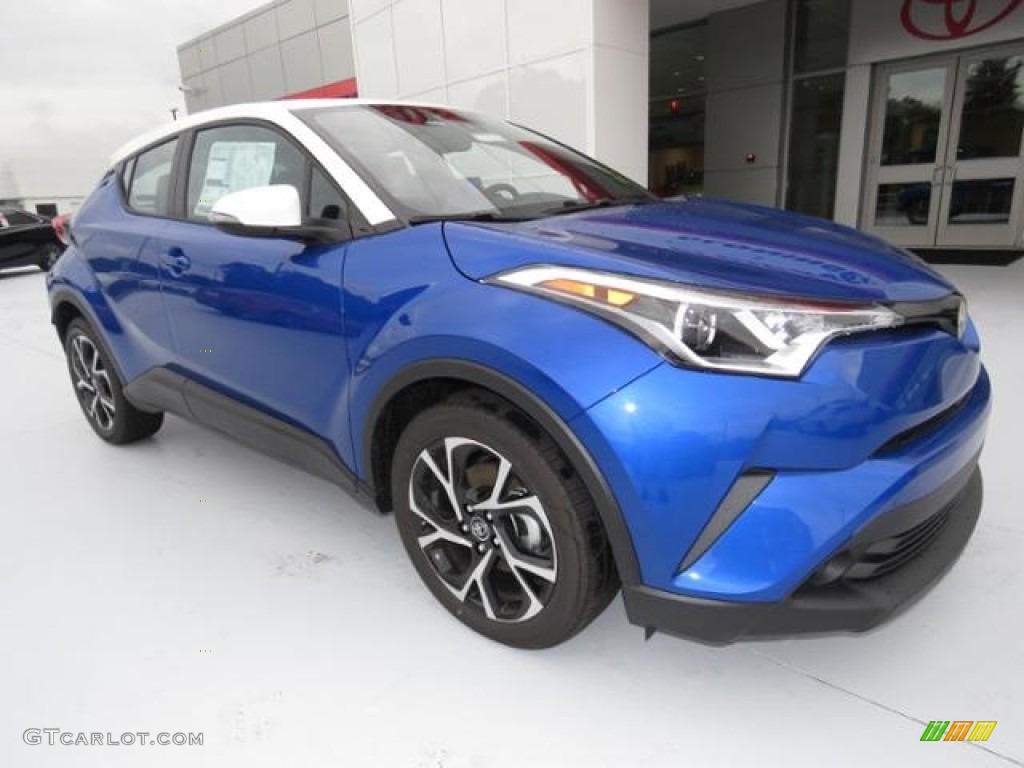 2018 C-HR XLE - Blue Eclipse Metallic / Black photo #1