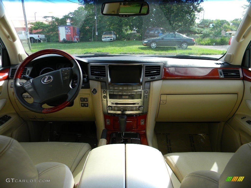 2010 LX 570 - Starfire White Pearl / Cashmere photo #13