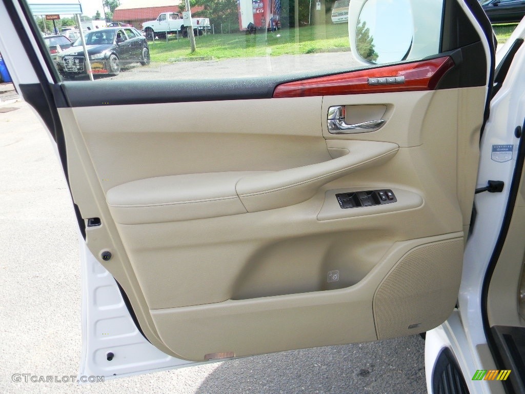 2010 LX 570 - Starfire White Pearl / Cashmere photo #18