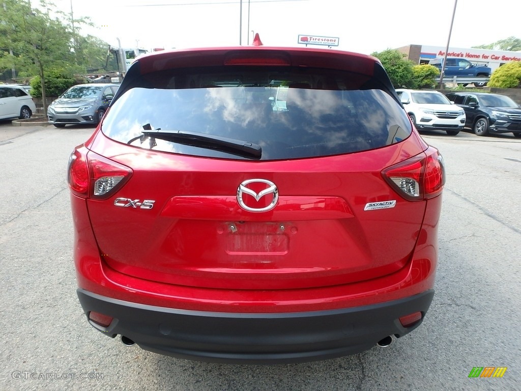 2014 CX-5 Touring - Soul Red Metallic / Sand photo #4