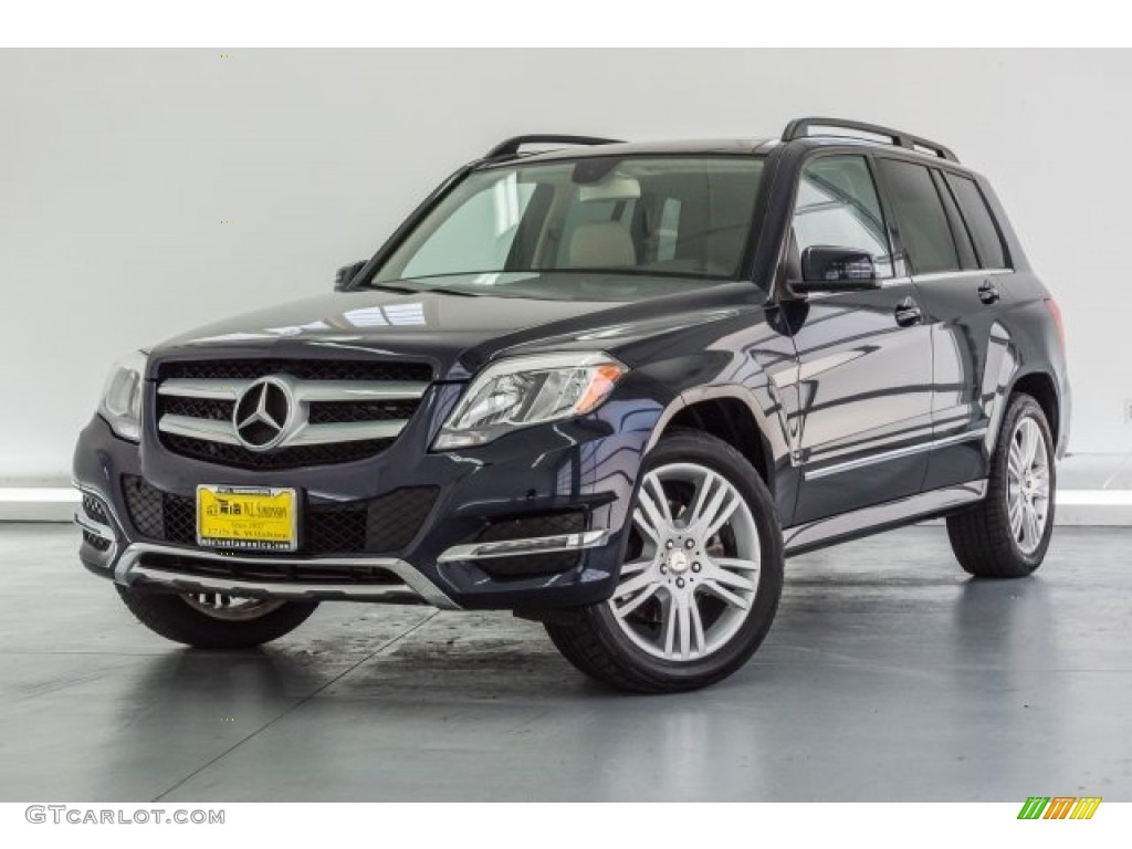 2014 GLK 350 - Lunar Blue Metallic / Almond Beige/Mocha photo #14