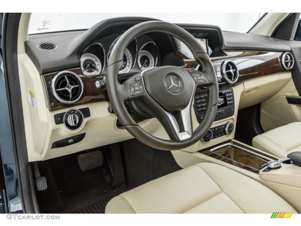 2014 GLK 350 - Lunar Blue Metallic / Almond Beige/Mocha photo #21