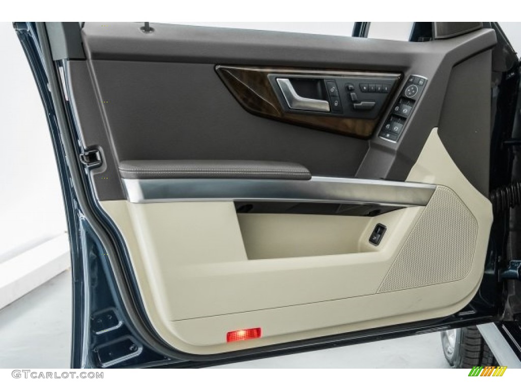 2014 GLK 350 - Lunar Blue Metallic / Almond Beige/Mocha photo #23