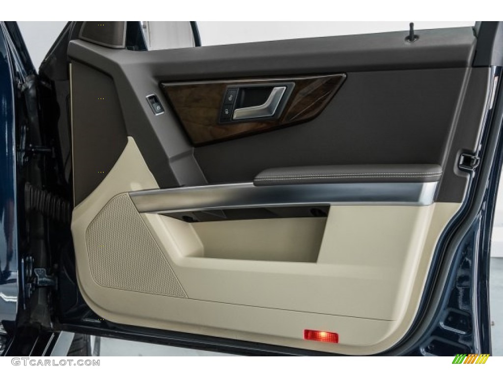 2014 GLK 350 - Lunar Blue Metallic / Almond Beige/Mocha photo #27