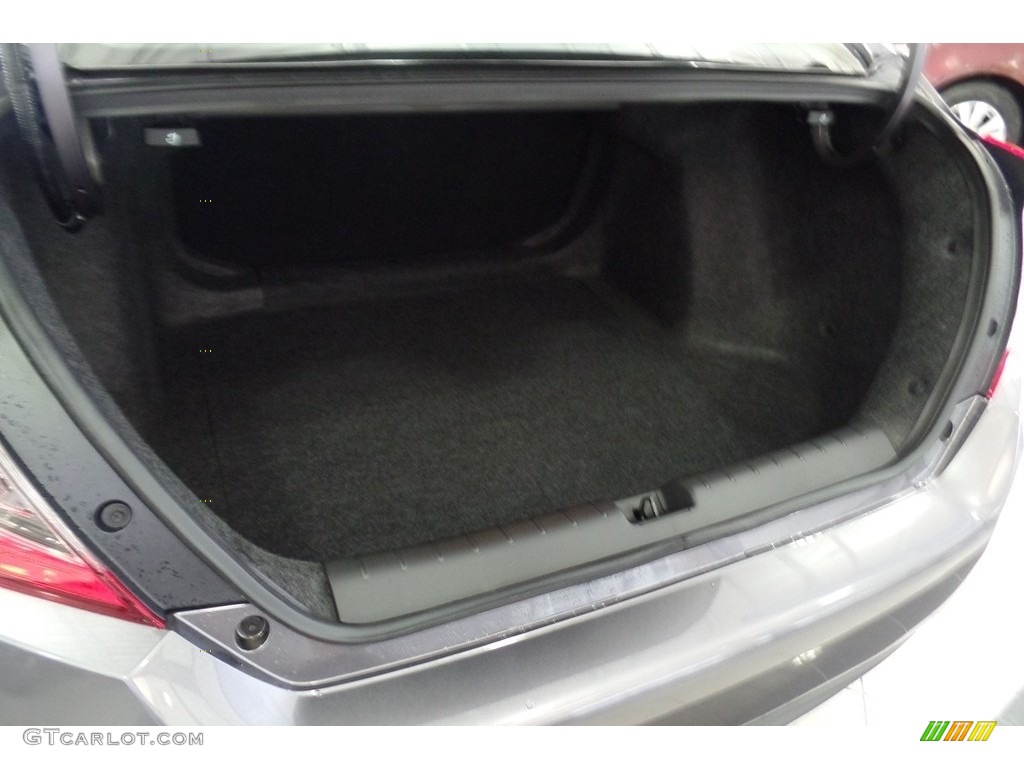 2017 Civic EX-L Sedan - Modern Steel Metallic / Gray photo #14