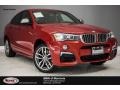 Melbourne Red Metallic 2017 BMW X4 M40i